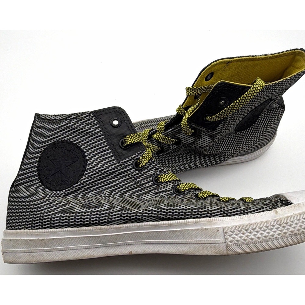 Converse Chuck Taylor All Star 2 Woven High Top Black/White/Volt 155536C